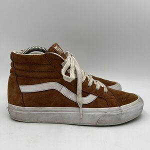 Vans Off The Wall Scotchgard Brown Suede 3M Sneaker Shoes High Top Men’s Size 7